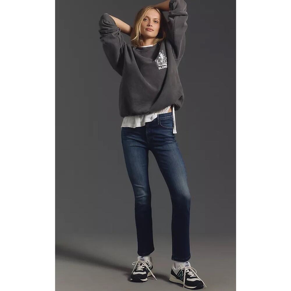 MOTHER ✨ The Dazzler Jeans Womens 26 Leaps and Bounds High Rise Straight Denim